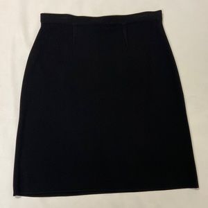 Misook Petite Black MIDI Skirt size XL